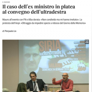Che il fascista si comporti secondo natura
