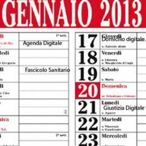 Agendina digitale italiana