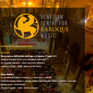Il festival Monteverdi Vivaldi al teatro la Fenice