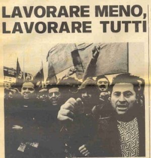 Prove tecniche di buon senso: lavorare meno, lavorare tutti