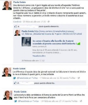 Paola Goisis, deputato (leghista) italiano, a patto che non si parli di meridionali e romani