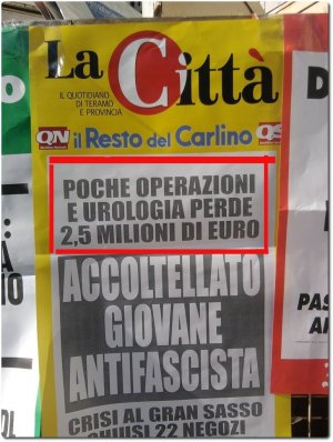 La prostata del diavolo e la sanità in Abruzzo