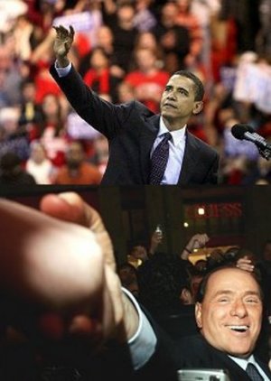 Anche Berlusconi punta tutto sulla speranza, come Obama. Ma quando mai????