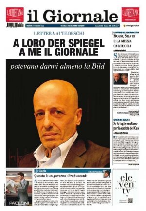 Caso Der Speigel: lettera di Sallusti a se stesso