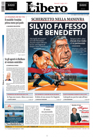 Manovra con trucco pro Berlusconi: oltre al danno, la beffa di Libero