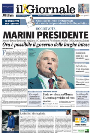 Quirinale: Marini, Napolitano 2.0
