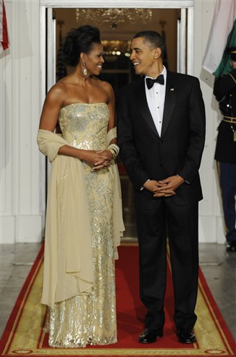 Barack Obama, Manmohan Singh, Michelle Obama, Gursharan Kaur