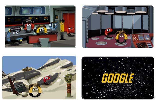 % name Il doodle di Google è per Star Trek, La Serie Classica