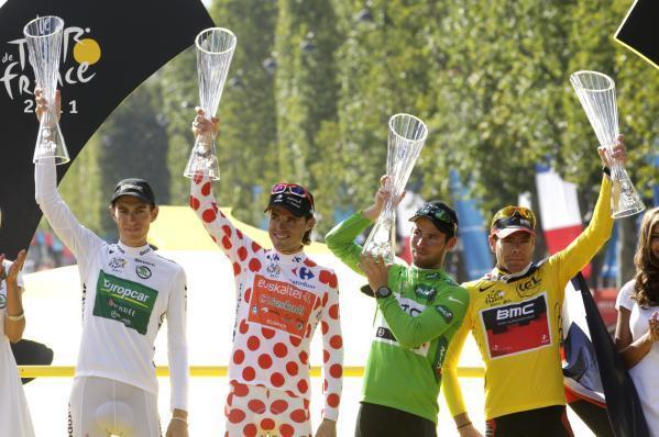 Tour de France: il trionfo di Cadel Evans