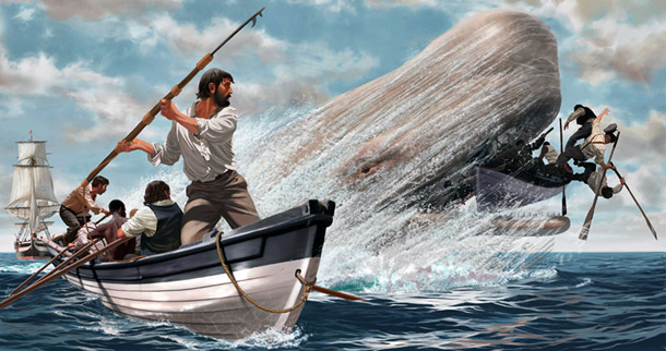 % name Il doodle di Google è per Moby Dick di Herman Melville