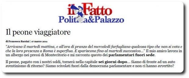 Il peone viaggiatore Il peone viaggiatore