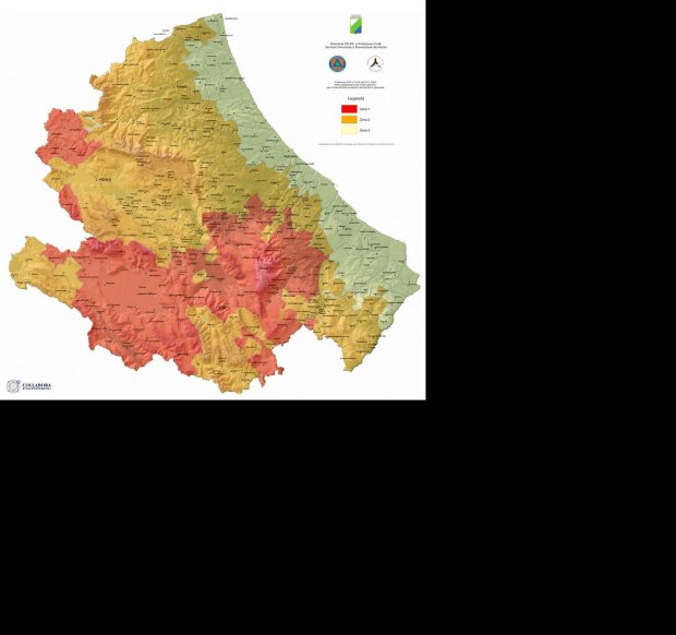 Classificazione sismica dei comuni abruzzesi