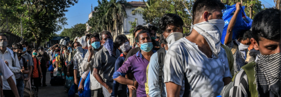 India, la pandemia riprende la corsa