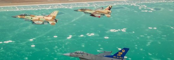 Prove di guerra anti-Iran nei cieli del Mediterraneo