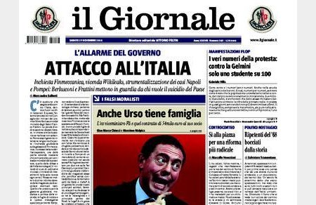 A chi giova l'editoriale di Sallusti?