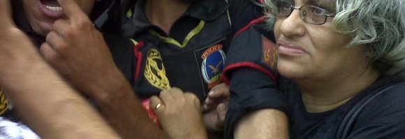L'egiziana Laila Soueif, esperta in detenzioni