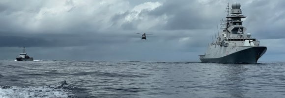 La Marina italiana è nel Golfo di Guinea in cooperazione con Eni e armatori