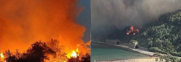 Incendi in Abruzzo, terrorismo mafioso organizzato in maniera militare?