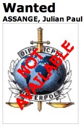 Wanted: Red Notice dell'Interpol per Julian Assange