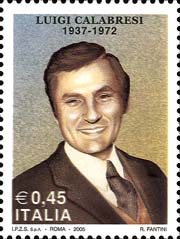 Francobollo Luigi Calabresi