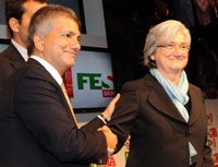 Nichi Vendola e Rosy Bindi