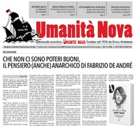 "che non ci sono poteri buoni, il pensiero (anche) anarchico di Fabrizio De André"