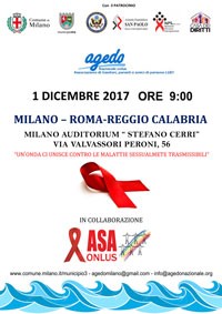 Locandina convegno Agedo e Asa_Associazione Solidarietà Aids Onlus