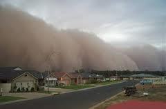 tempesta di sabbia in Germania