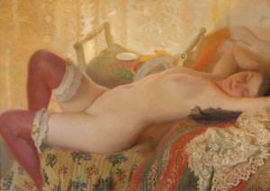 155-AlfredoProtti_LeCalzeRosse_1924_80x110_CollezionePrivata[1]