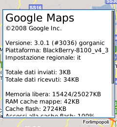Google Maps versione 3.0.1