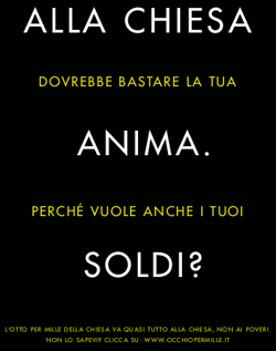 Come funziona l'otto per mille?