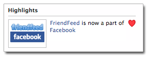 Facebook acquista FriendFeed