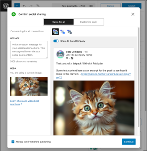 Jetpack Social Post Preview