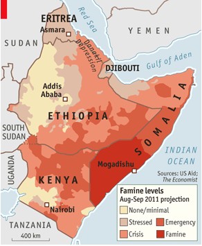 horn of africa famine 2011