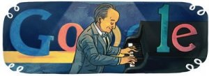 Nino Rota nel doodle di Google