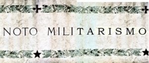 Una lapide al "Militarismo noto"