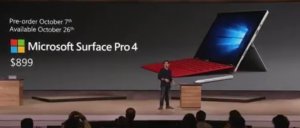 Presentato Surface 4 Pro a New York: davvero impressionante