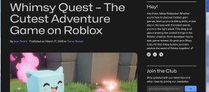 Roblog Layout