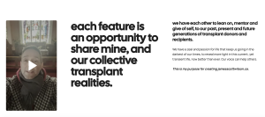 Screenshot of a section of Scott's WordPress site