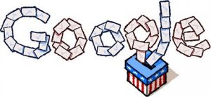 Elezioni Usa: ecco il doodle di Google e... don't forget to vote!