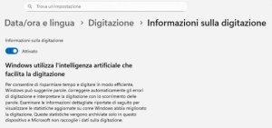 windows usa quello che digitate per addestrare l'AI