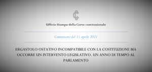 La Corte costituzionale dichiara illegittimo l'ergastolo ostativo