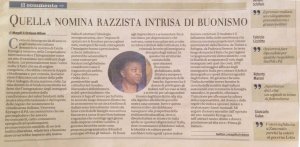 Magdi Allam contro Cécile Kyenge