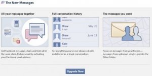 Facebook Messages: arriva l'email di Facebook
