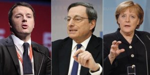 Renzi e Draghi: bella lotta!