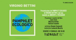 Presentazione del Pamphlet ecologico di Virginio Bettini e del suo modello su ambiente e paesaggio