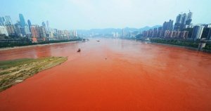 Gli strani colori dei fiumi cinesi
