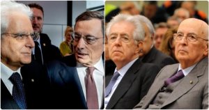 Monti e Draghi? “Stessa faccia, stessa razza”.