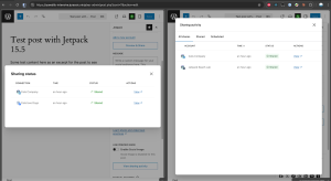 Jetpack Social Sharing Activity