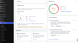 Screenshot of the All in One SEO plugin.